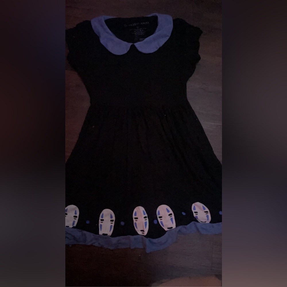 No face peterpan dress spirited away